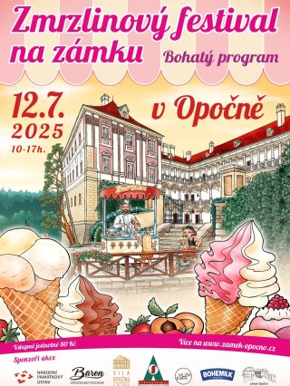 🎈 Uvidíme se v Opočně na zámku? 🎈 Jsme nadšení, že Šťastný Balónek bude poprvé součástí kouzelného Zmrzlinového festivalu...
